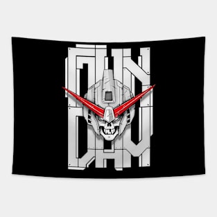 Gundam Skull #3 Tapestry