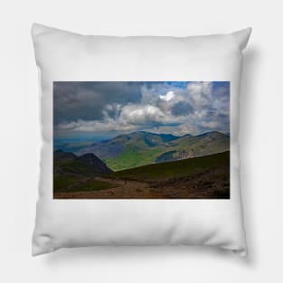 Views of Snowdonia from Snowdon Pillow