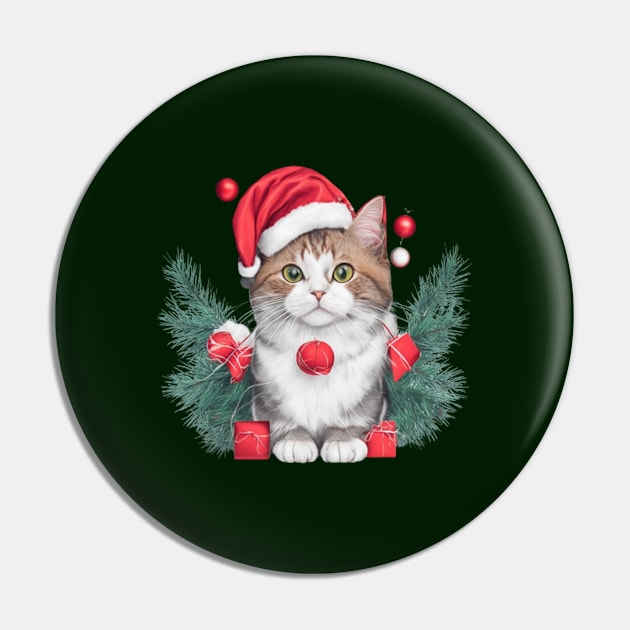 funny santa cat Pin by halazidan