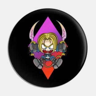 The Monkey Tailed Hero Pin