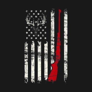 Flag Hunter Skull T-Shirt