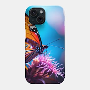 Butterfly Flower Nature Serene Tranquil Phone Case