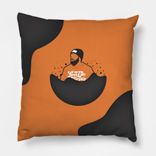 Man Portrait Artwork Design Pillow