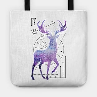 Ethnic deer and space Tote