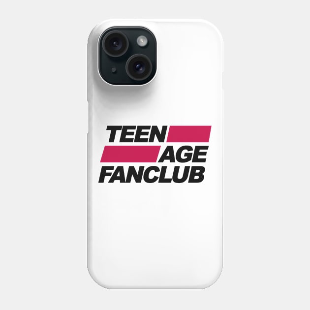 Teenage Fanclub - Typographix Phone Case by Aprilskies