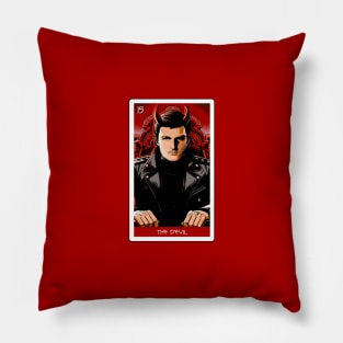 the devil - house of anubis tarot card Pillow