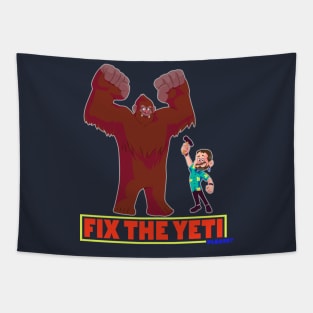 Fix The Yeti Tapestry