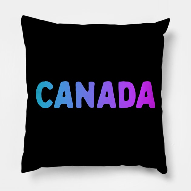 Canada Pillow by Canada Cities