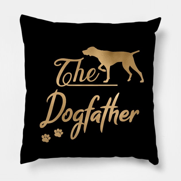 The English Pointer Dogfather Pillow by JollyMarten