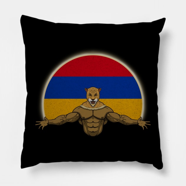 Cheetah Armenia Pillow by RampArt