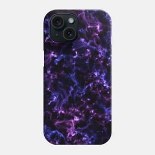 Purple nebula Phone Case