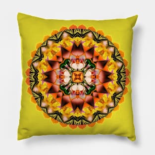 Mandala Magic - Flutter-By Bliss II Pillow