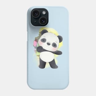 Hello I am Cute Panda - Adorable Panda - Kawaii Panda Phone Case