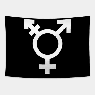 Gender Neutral Sign Tapestry