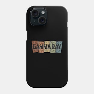 Gamma Ray - Retro Pattern Phone Case