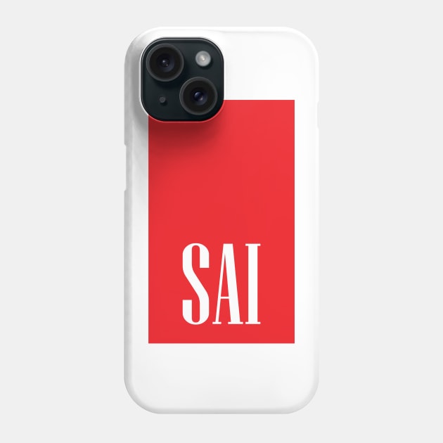 Carlos Sainz Driver Label - 2023 Season Phone Case by GreazyL