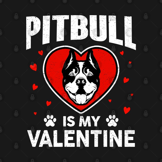 Pitbull is my valentine by snnt