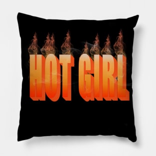 Hot Girl (Hottie) Pillow