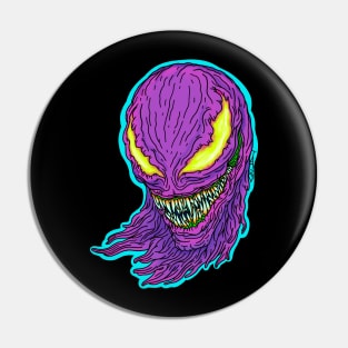 Neon Sludge Boy Pin