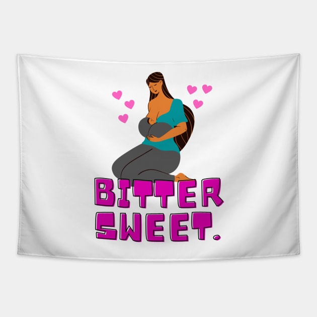 Bitter sweet, infinite love Tapestry by JENNEFTRUST