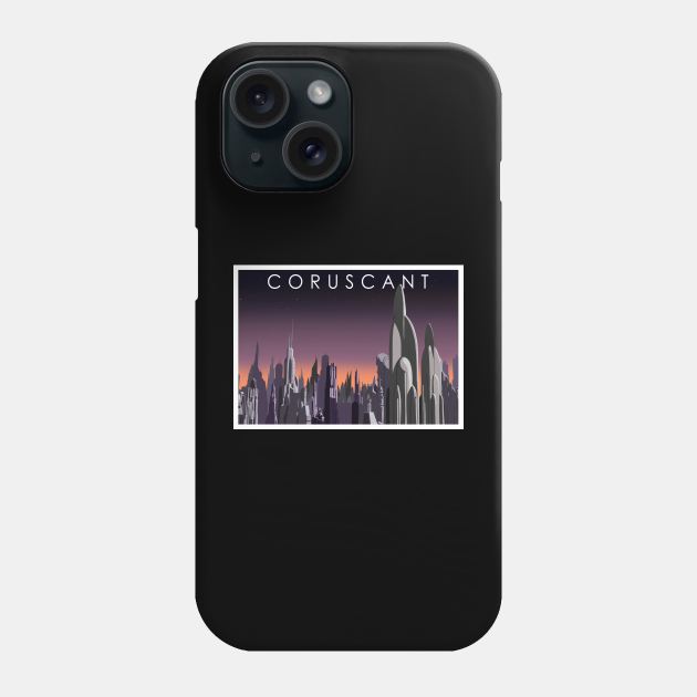 Coruscant Phone Case by Omega Art