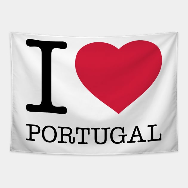 I LOVE PORTUGAL Tapestry by eyesblau