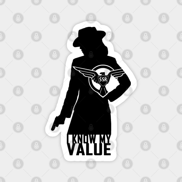 I Know My Value Magnet by fanartdesigns