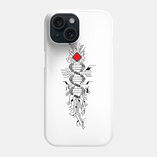 artificial intelligence Deep learning  machine translation computer science robotics computer ai neurology psychology software neuroscience Phone Case by vabontchi