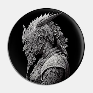 The Fearless Dragon Hunter Pin