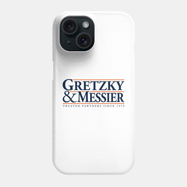 Gretzky & Messier Phone Case by CYCGRAPHX