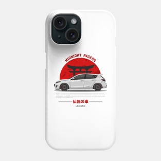 Tuner White 3 MPS JDM Phone Case