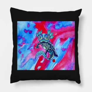 axolotl halloween costume Pillow