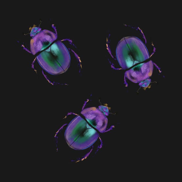 Scarab beetles by Fantasy World of Jako Rila