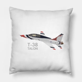 T-38 Talon Jet Trainer Airplane Pillow