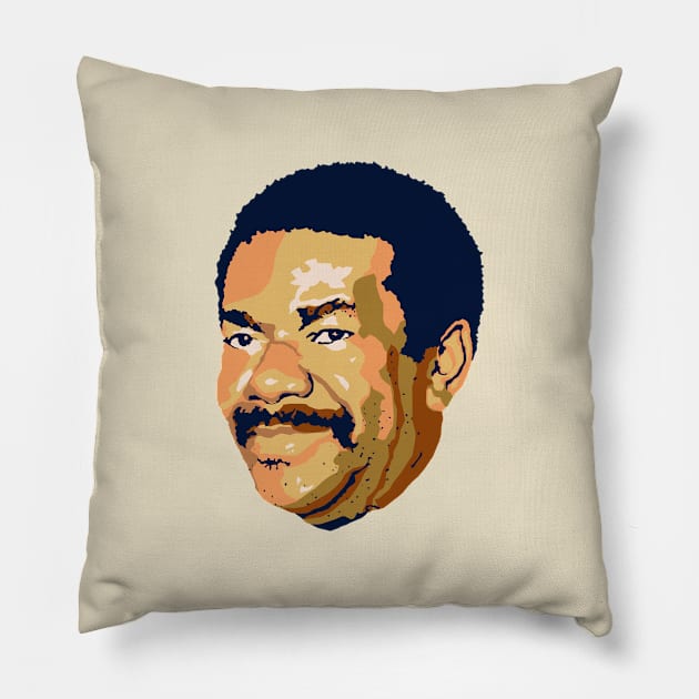 Rafael Cortijo Pillow by TropicalHuman