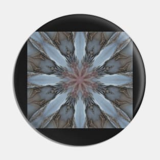 Unique kaleidoscope of California beach stones Pin