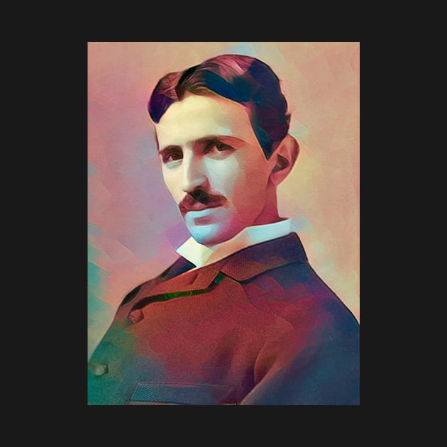 Nikola Tesla by RockettGraph1cs