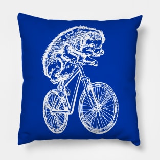 SEEMBO Hedgehog Cycling Bicycle Bicycling Biking Riding Bike Pillow