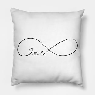 Infinite Love T Shirt Pillow