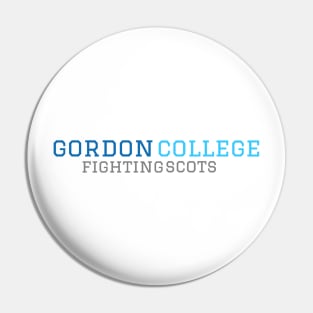 Gordon College Fighting Scots Pin