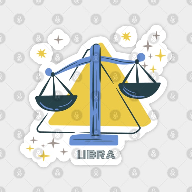 Libra Magnet by KiRich