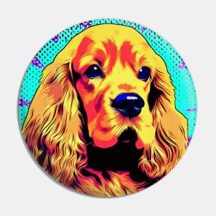 Golden Spaniel Pin