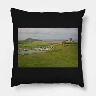 Brean Down, St Nicholas Church & Marine Lake, Uphill Pillow