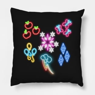 My Little Pony Neon Cutie Marks Pillow