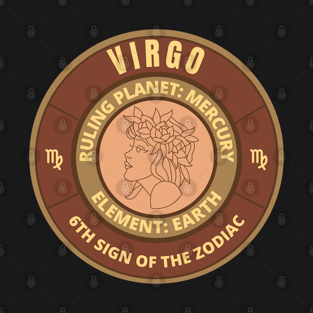 Zodiac signs Virgo by InspiredCreative