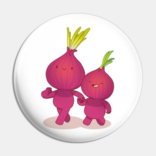 Onion friends Pin