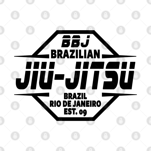 JIU JITSU - BRAZILIAN JIU JITSU by Tshirt Samurai