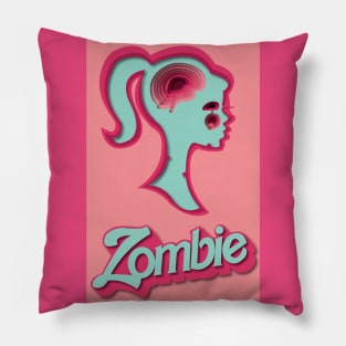 zombie barbie Pillow