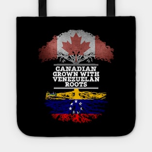 Canadian Grown With Venezuelan Roots - Gift for Venezuelan With Roots From Venezuela Tote