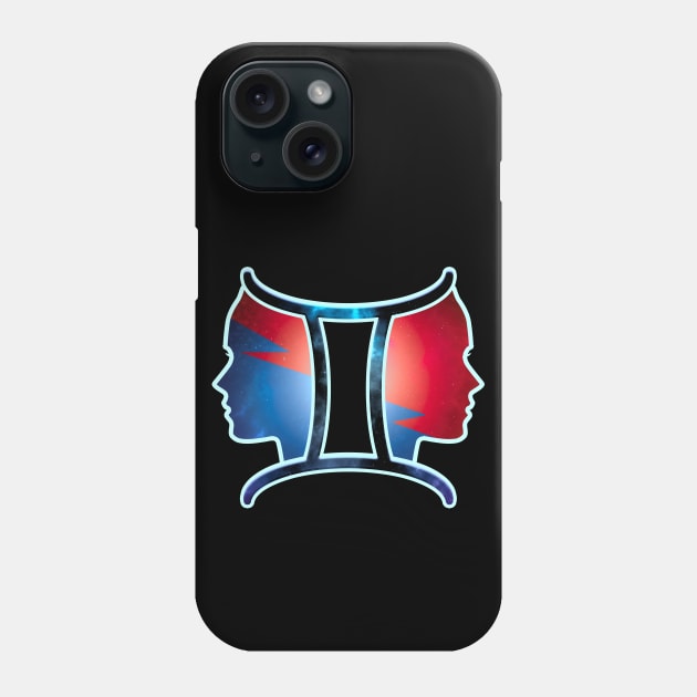 Gemini zodiac sign Symbol Phone Case by TMBTM